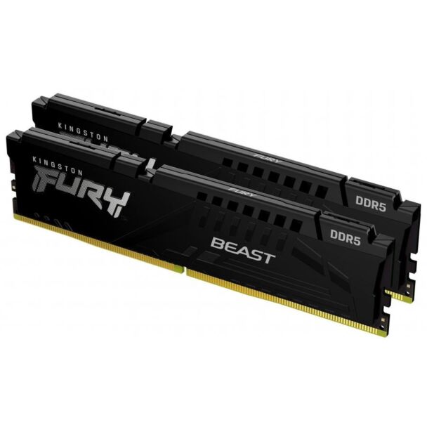 Kingston KF560C36BBEK2-64 FURY Beast 64GB (2x 32GB) DDR5 6000MHz Desktop Memory Black