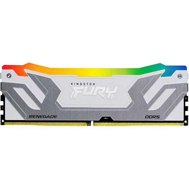 Kingston KF584CU40RWA-24 Fury Renegade RGB White 24GB (1x24GB) DDR5 8400MT/s CL40 CUDIMM FURY RGB Memory White XMP