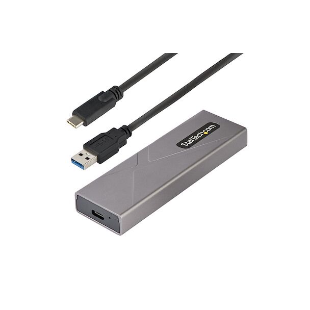 StarTech M2-USB-C-NVME-SATA USB-C 10Gbps to M.2 NVMe or M.2 SATA SSD Enclosure