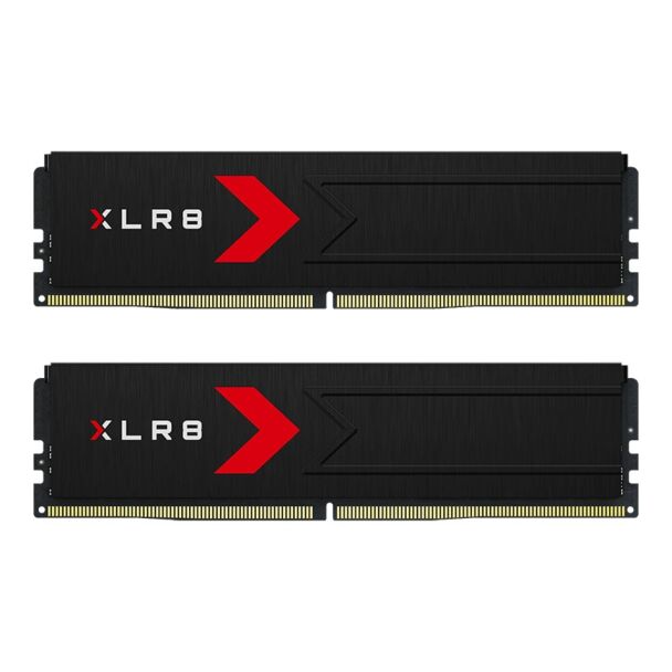 PNY MD32GK2D5600030XR MAKO RGB 6000HMz 32GB(2x16GB) DDR5 UDIMM Memory Black