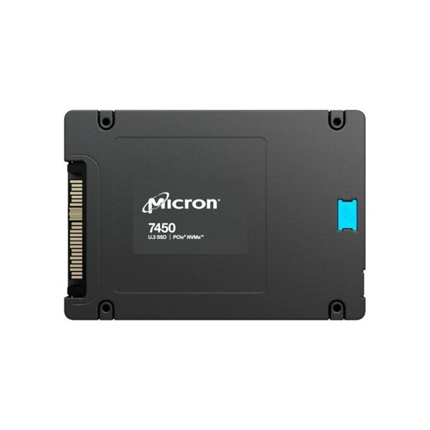 Micron MTFDKCC7T6TFR-1BC1ZABYYR 7450 PRO 7.68TB U.3 NVMe PCIe Enterprise SSD