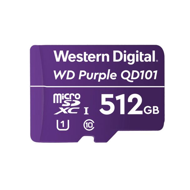 WD WDD512G1P0C Purple 512GB MicroSDXC Card
