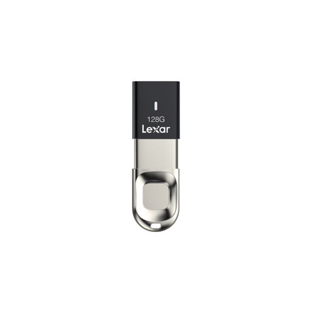 Lexar LJDF35-128BAP JumpDrive F35 128GB Finger Print USB3 Flash Drive - Upto 150MB/s