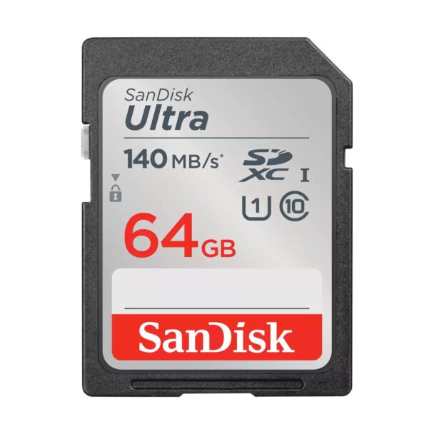 SanDisk SDSDUNB-064G-GN6IN Ultra 64GB SDXC UHS-I Memory Card
