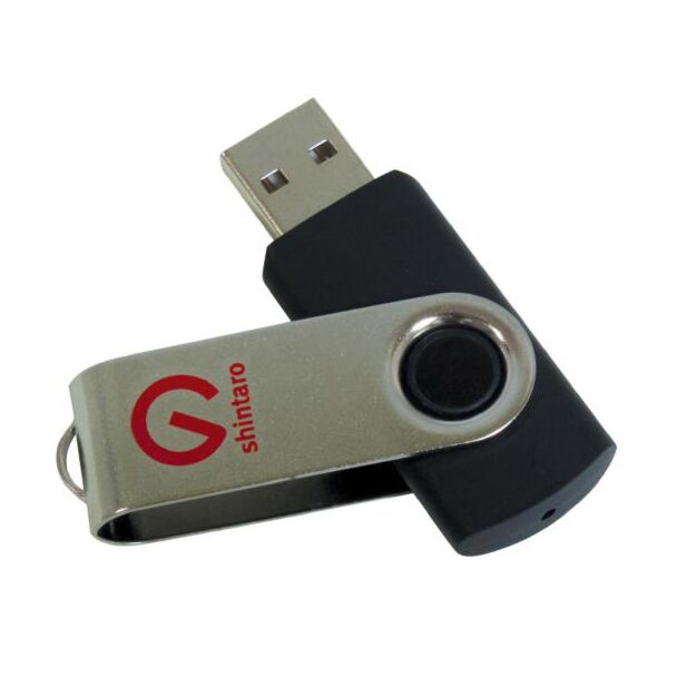Shintaro SHR64GBU3 64GB Rotating Pocket Disk USB3.2 (Gen 1)