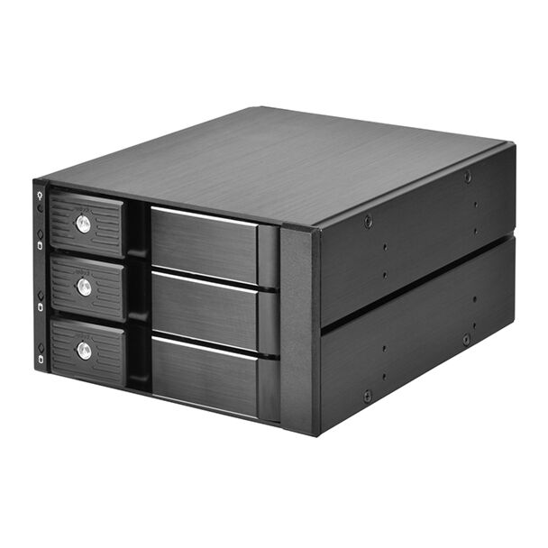 Silverstone SST-FS303B-12G FS303B 3 Bay Hot Swap mobile Rack Backplane for 3.5" HDD