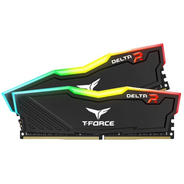 Team TF3D416G3200HC16FDC01 T-Force Delta RGB 16GB (2x8GB) 3200MHz DDR4 Memory