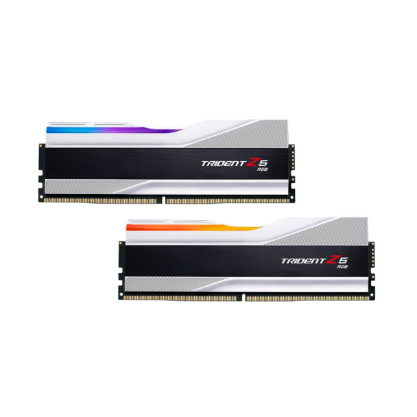 G.Skill F5-6000J3636F16GX2-TZ5RS Trident Z5 RGB 32GB (2x16GB) DDR5 6000MHz CL36-36-36-96 1.35V Memory Kit Silver