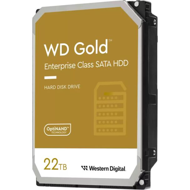 WD WD221KRYZ Gold Enterprise Class 3.5" SATA Hard Drive 22TB
