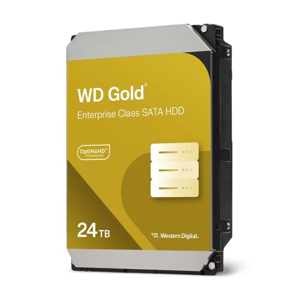 WD WD241KRYZ Gold Enterprise Class SATA HDD 24TB