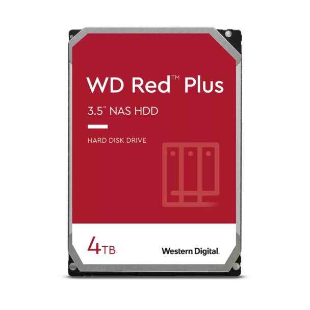 WD WD40EFPX Red Plus 4TB 3.5" SATA III NAS Hard Drive