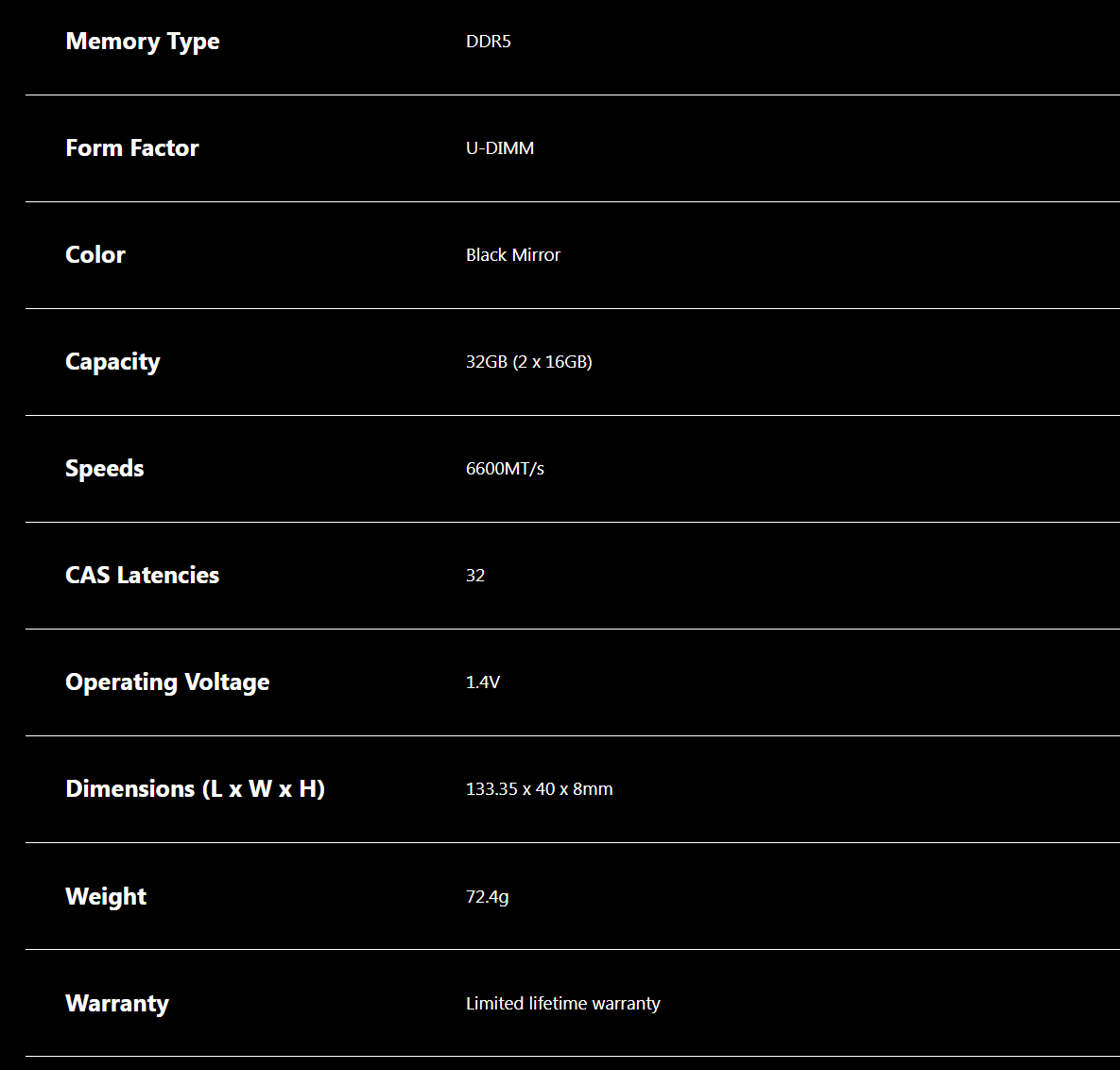 AX5U6600C3216G-DCLARROG